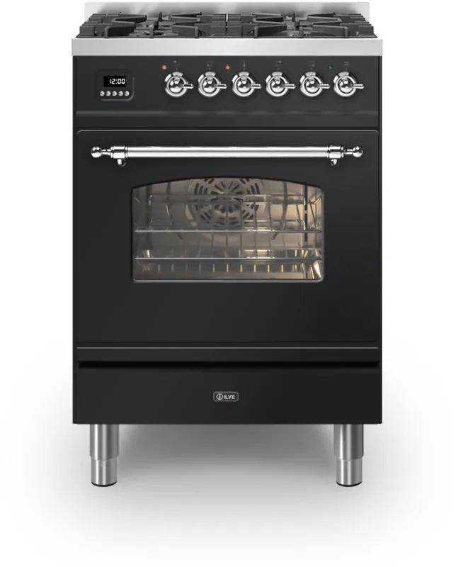 Exclusieve Aanbieding ILVE P06NE3/BKC Gasfornuis