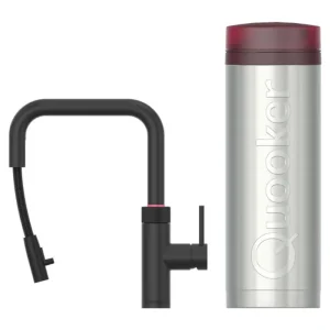 Hete Deal Quooker Pro3 Flex Square Zwart