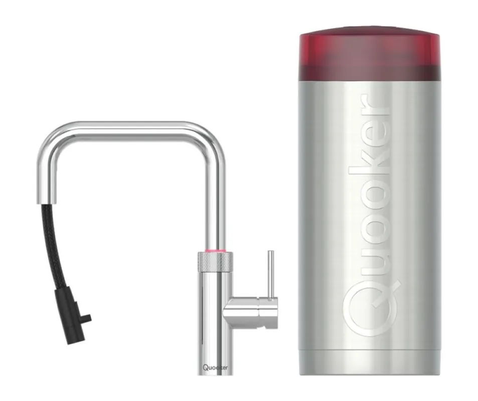 Direct Verzonden Quooker Combi+ Flex Square Chroom
