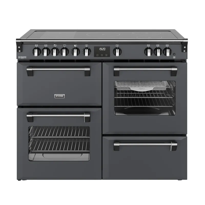 Stoves Richmond DX 110 DF Antraciet gasfornuis Betaalbaar