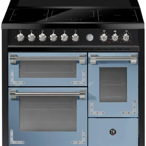Direct Verzonden Steel Oxford 100/3 XQ10FFF-5FIW CE inductie fornuis