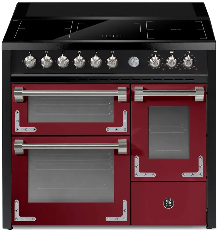 Direct Verzonden Steel Oxford 100/3 XQ10FFF-5FIW BR inductie fornuis