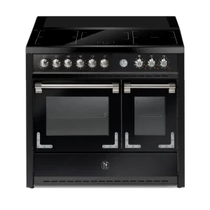 Steel Oxford 100 X10FF-5FIW BA Zwart inductie fornuis Beperkte Voorraad