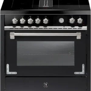 Merkproduct Steel Oxford 90 Mistral X9F-4FIKW NF Zwart inductie fornuis