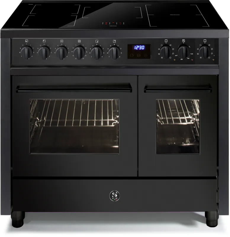 Steel Enfasi Pulse 100 EP10FF-5FIW NF All Black inductie fornuis Direct Beschikbaar