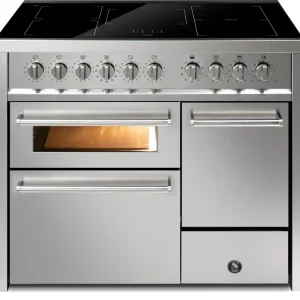 Steel Enfasi 100/3 EQ10FFF-5FIW Rvs inductie fornuis Seizoensaanbieding
