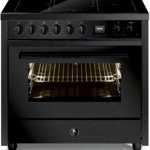 Bestseller Steel  Enfasi 90 EQ9F-5FIW NF All Black inductie fornuis
