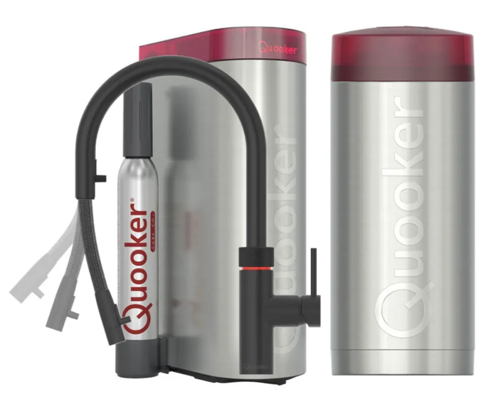 Quooker Combi+ Flex Zwart en Cube Aanbieding