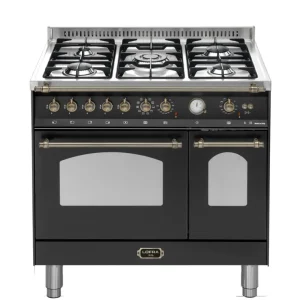 Lofra Dolcevita 2-oven zwart brons gasfornuis Laatste Kans
