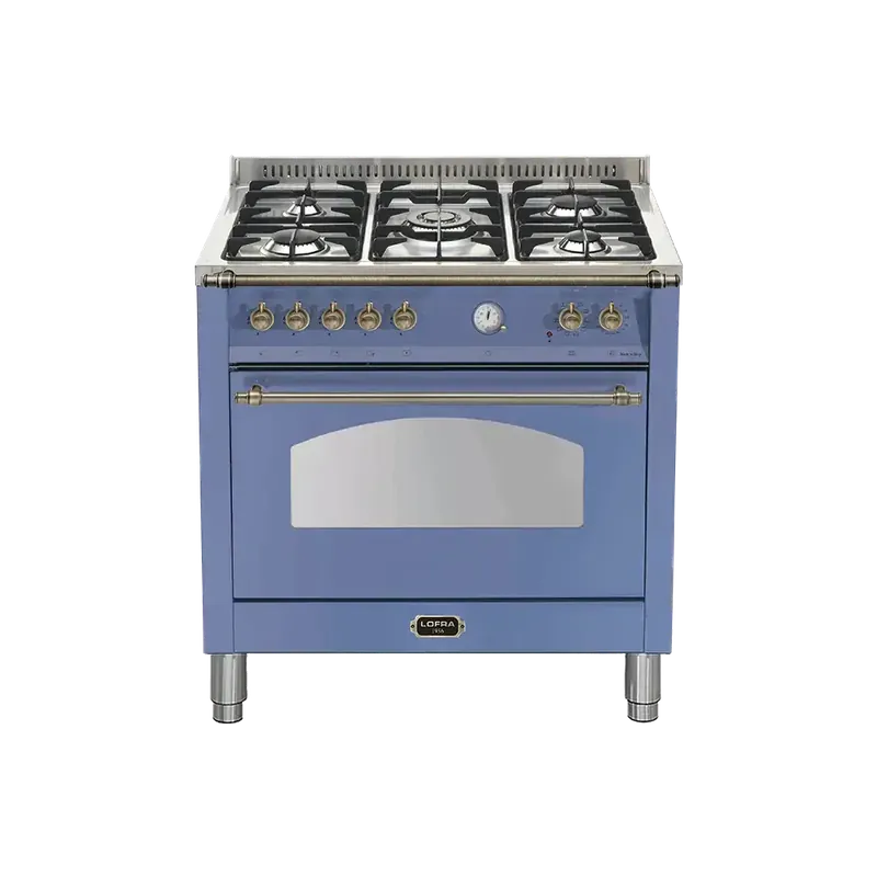 Lofra Dolcevita 1-oven lavendel brons gasfornuis Tijdelijk Beschikbaar