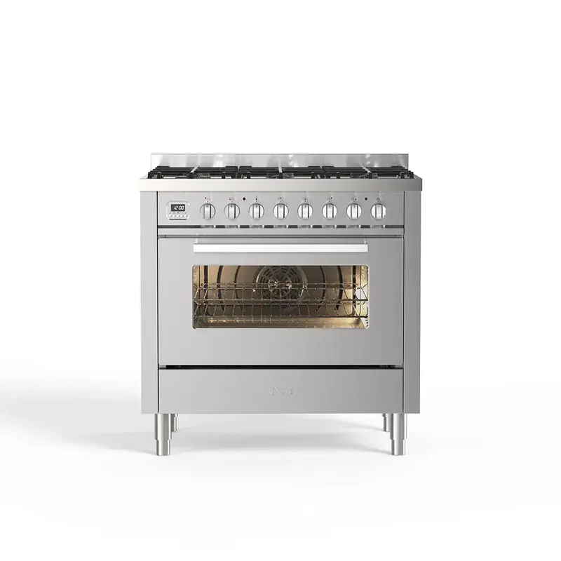ILVE L096WSCM3/SS gasfornuis Voordeelprijs