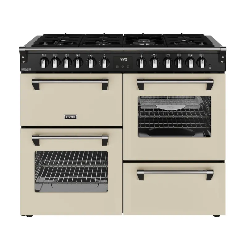 Must-Have Stoves Richmond DX 110 DF Creme gasfornuis