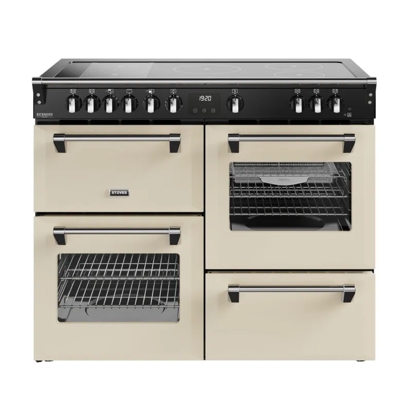 Tijdelijk Beschikbaar Stoves  Richmond DX RTY 100 EI Creme inductie fornuis