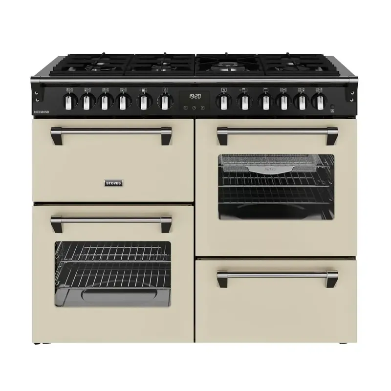 Op = Op Stoves  Richmond 110 DF Creme gasfornuis