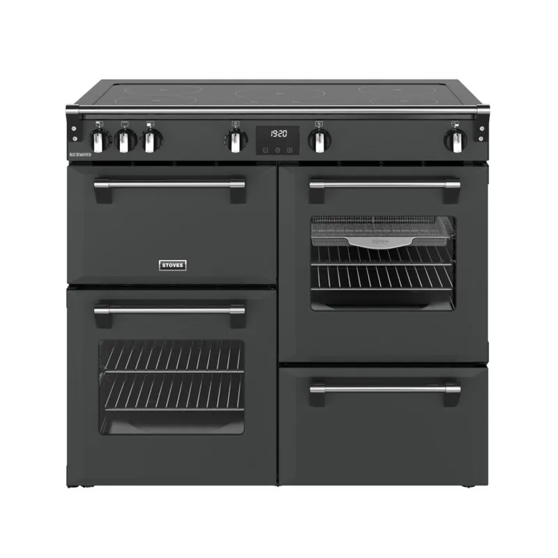 Koop Vandaag Stoves Richmond 100 EI TCH Antraciet inductie fornuis