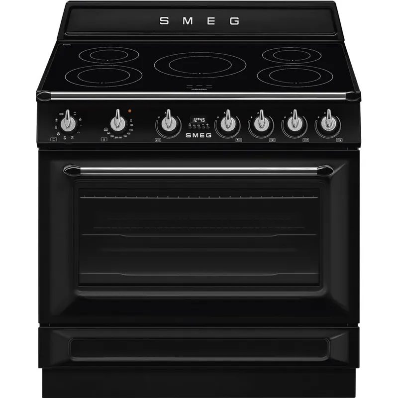 Direct Beschikbaar Smeg TR90IMBL inductie fornuis Gratis Pannenset