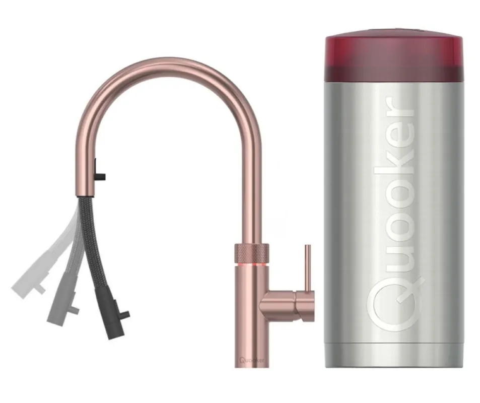 Quooker Combi+ Flex Rosé Koper Lage Kosten