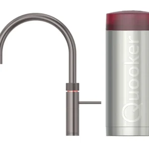 Quooker  Combi+ Fusion Round Gunmetal Veilige Betaling