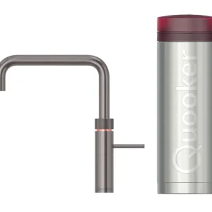 Quooker  Pro3 Fusion Square Gunmetal Gecertificeerd