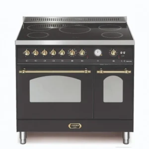 Lofra Dolcevita 2-oven Zwart Messing Inductie fornuis Snelle Levering