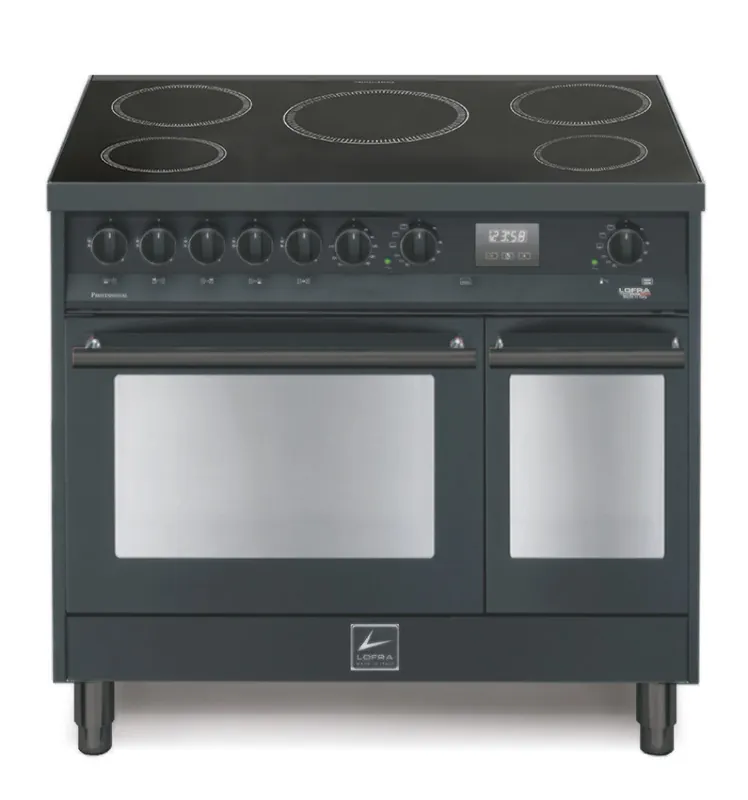 Lofra Maxima 2-oven Full Black Inductie fornuis Finale Uitverkoop