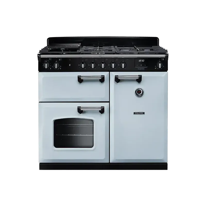Beperkt Aanbod Falcon Classic 100 Misty Blue gasfornuis 2026