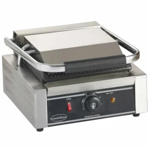 Betrouwbaar Contactgrill gegroefd - 320x410x(h)190mm - 230V - Bakoppervlak 214x214mm