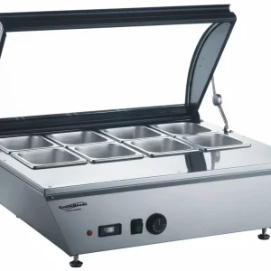 Warmhoud Opzetvitrine 67 Liter - 30/90°C - 340W - 767x612x328(h)mm Rechtstreeks Van De Fabrikant