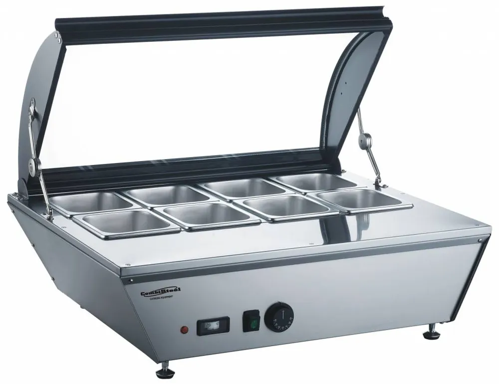 Warmhoud Opzetvitrine 67 Liter - 30/90°C - 340W - 767x612x328(h)mm Rechtstreeks Van De Fabrikant