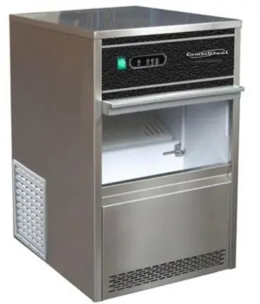 Express Levering Ijsblokjesmachine - 26kg/24 uur - Holle ijsblokjes - 420x528x(H)655mm