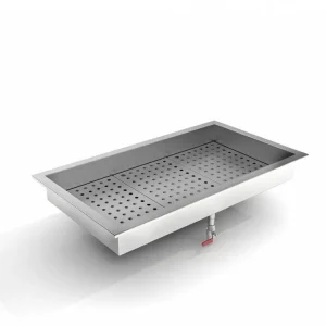Crushed Ice-containers - 3/1GN - installatie Dagaanbieding