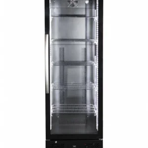 Barkoeler Zwart - Hoog Model - Glazen Deur - 293 Liter - 600x515x(H)1820mm Voordeelprijs
