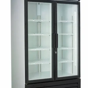 Koelkast Wit - 2 Glazen Deuren - FCU-750 - 1120x610x(H)1973cm Uitverkoop