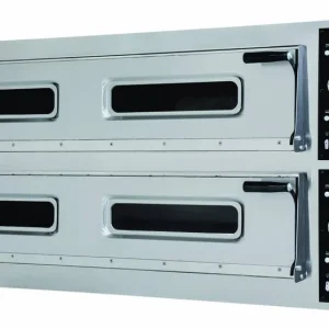 Direct Verzonden Pizza Oven Elektrisch Dubbel - Pizza 40 cm - 12 stuks - 1500x1074x(h)745mm