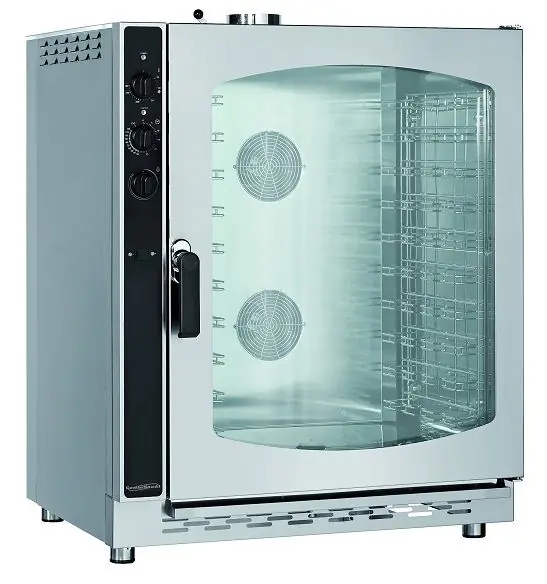 Actieprijs Heteluchtoven met stoom - 10x 1/1GN - gas - 870x770x(h)1080mm