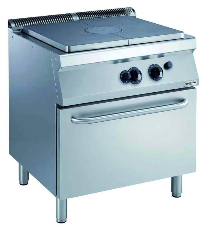 Hete Deal massief boven fornuis - ovengas- 13 kW - 800x700x(h)850mm