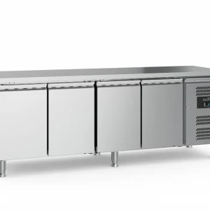 Op = Op Koelwerkbank - RVS - 4 deurs - 553 Liter -223x70x(h)85cm