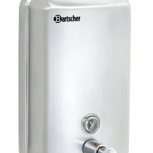 Zeepdispenser RVS - 123x110x(h)204mm - Universeel voor alle soorten zeep - 1000ml - XXL AANBIEDING! Gratis Retour
