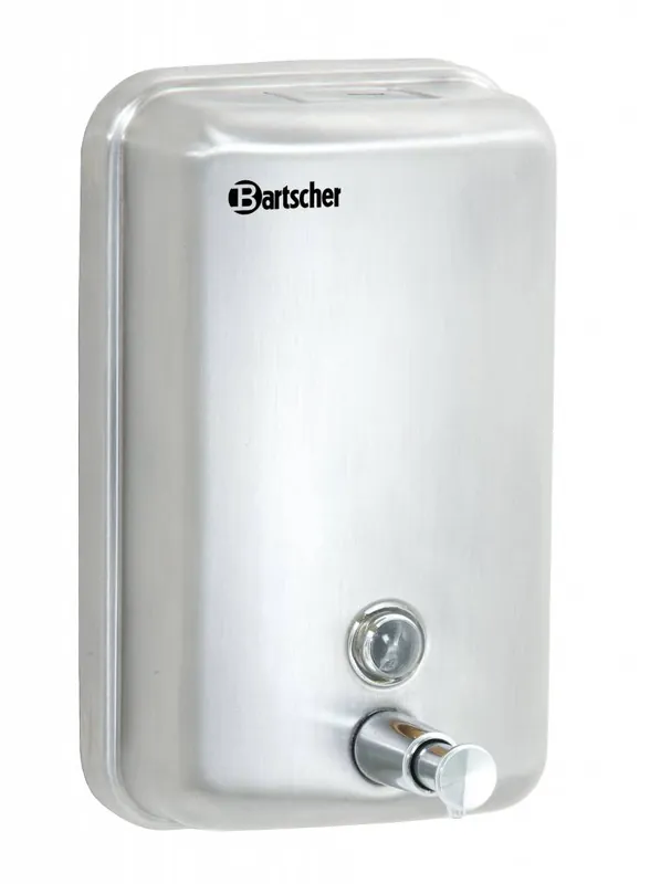 Zeepdispenser RVS - 123x110x(h)204mm - Universeel voor alle soorten zeep - 1000ml - XXL AANBIEDING! Gratis Retour