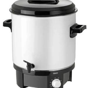 Premium Gluhwein ketel / heet water ketel - Temperatuurregelaar - Tapkraan - Ø320 mm - 18 liter