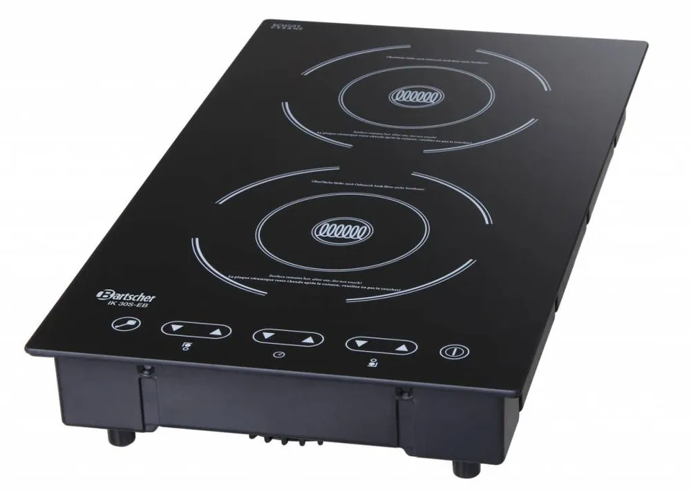 Koop Online Inductie Kookplaat - Inbouw Geschikt - Voor 1300W - Achter 1800W - 290x510x(H)83mm