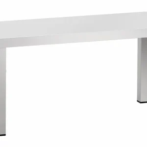Etagere RVS Enkel, B 800 x D 350 x H 400 mm Op = Op