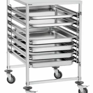 Opruimwagen - 7 x GN 2/1 bakken - dienbladen Beste Prijs