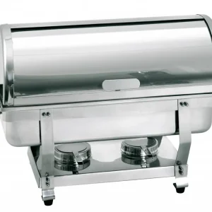 Chafing Dish - 1/1 GN - Met Roldeksel - Deluxe - 620x350x(H)430mm Bestseller