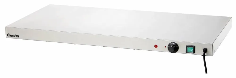 Elektrische Warmhoudplaat - RVS - 90x45x(h)6,5cm Lage Kosten
