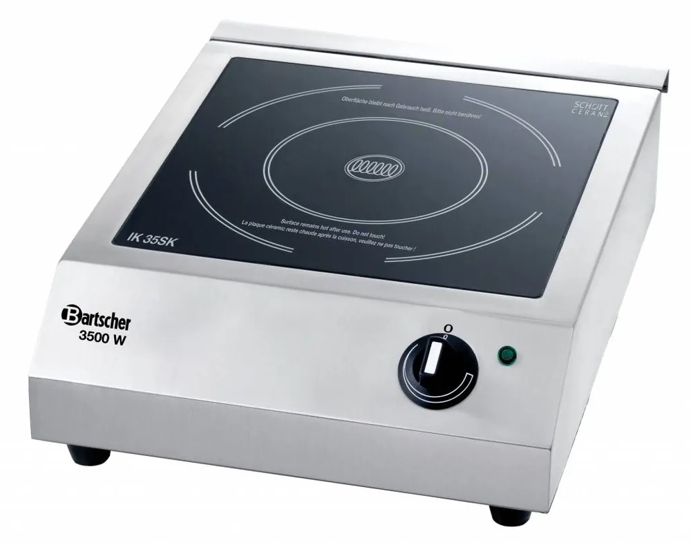 Veilige Betaling Inductie-kookplaat IK 35SK - 34x44,5x(h)11,5 - 3500W/230V