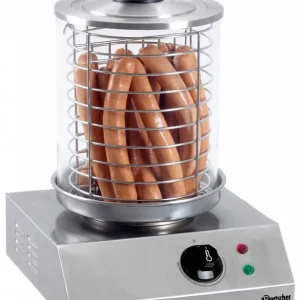 Koopje Elektrische Hotdog Koker - RVS - Ø 200 mm - 280x280x(H)355mm