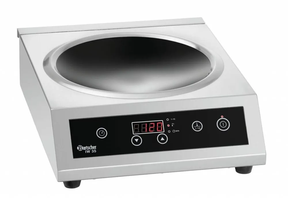 Inductiewok IW 35 - 3,5 kW/220-240 V - 340x400x(h)125mm Shop Nu