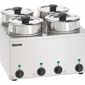 Hotpot - Bain-Marie - 4x3,5 Liter - 0,60kW - 415x415x(H)320mm Voordeelprijs