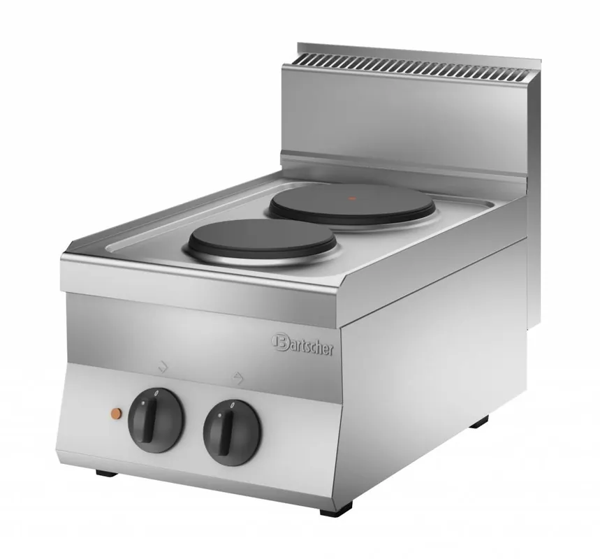 Shop Nu Kooktoestel met 2 Elektrische Kookplaten - 4,1 kw - 400x650x(H)295 mm